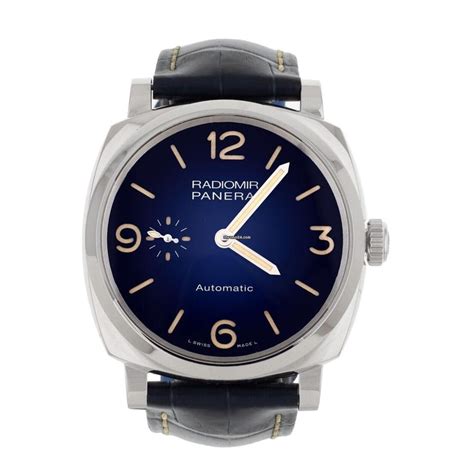 panerai radiomir blue dial price|radiomir minute repeater for sale.